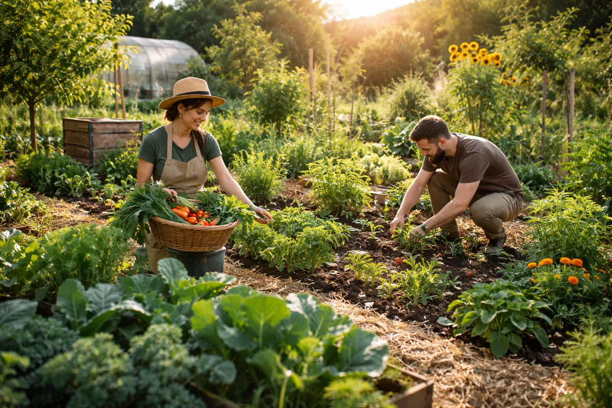 Les bienfaits méconnus du jardinage en permaculture