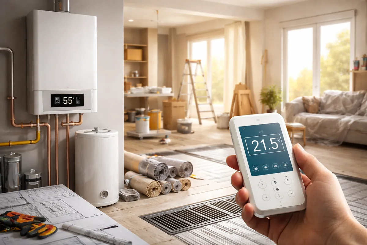 Comment choisir un système de chauffage efficace lors de la rénovation de votre maison