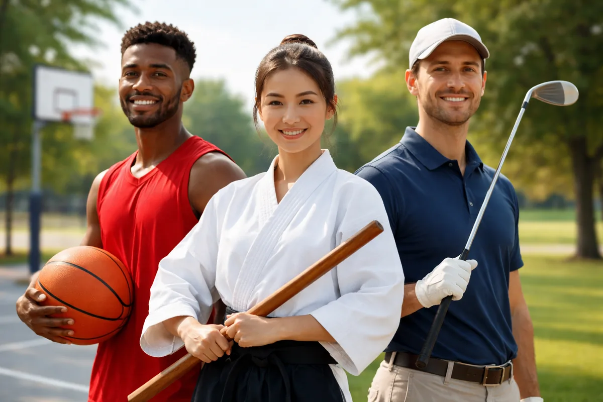 Comment débuter efficacement dans le basketball, l'aïkido et le golf