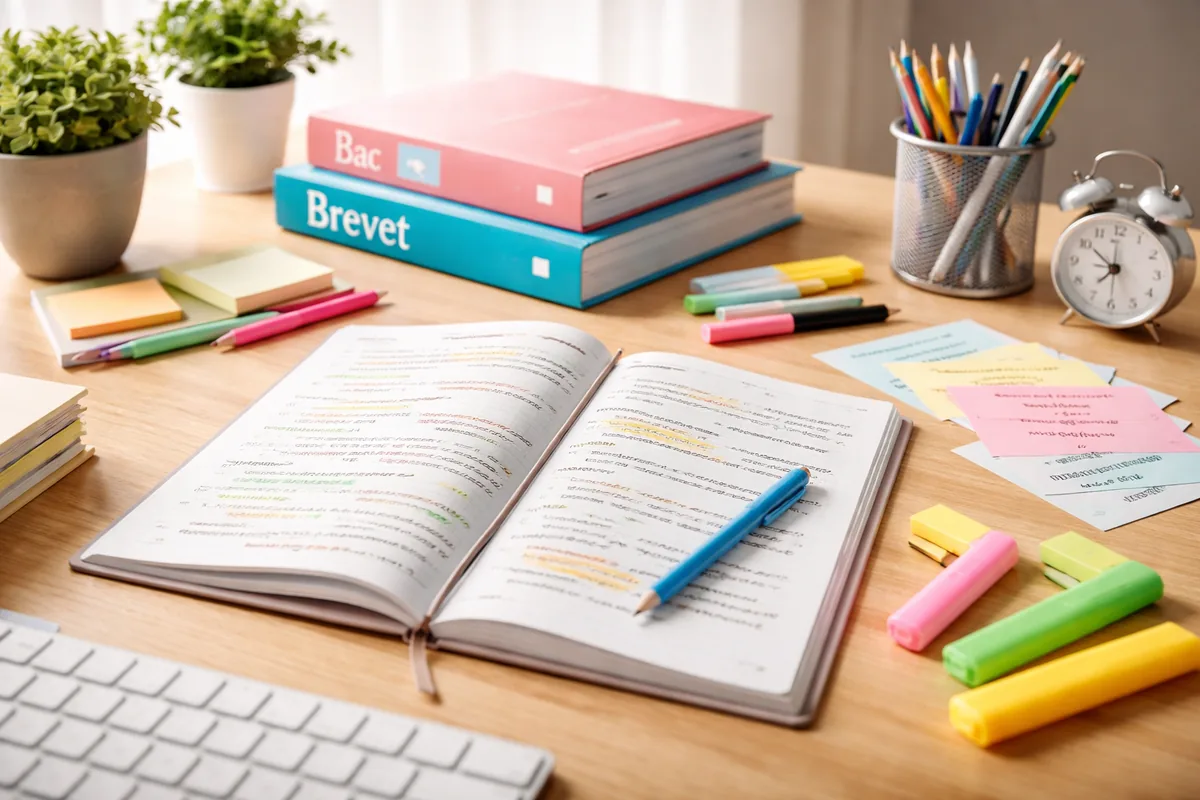 Quelles méthodes de révision utiliser pour optimiser la préparation au Bac et au Brevet