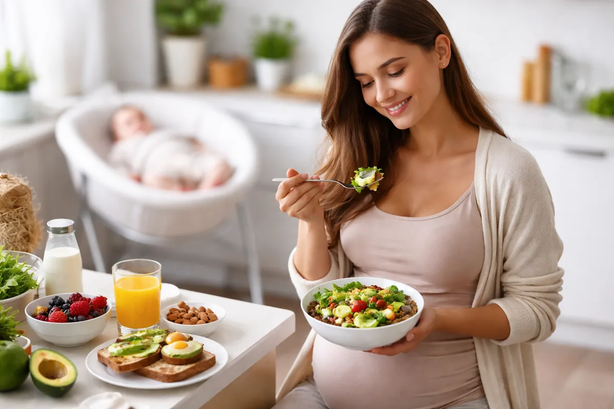 Comment l'alimentation peut-elle contribuer au bien-être pendant la maternité et l'allaitement