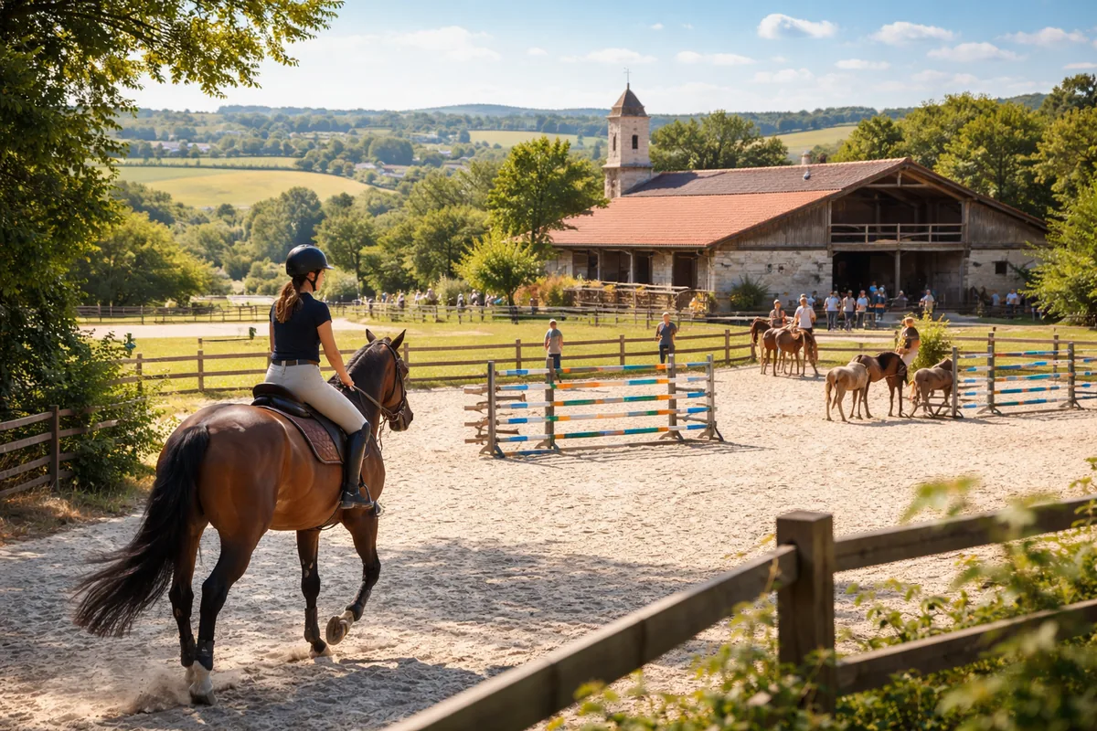 Quelle est l'importance des centres équestres en Charente pour l'équitation et le tourisme ?